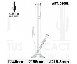 Skleněný bong Cactus 46cm, průměr 55mm