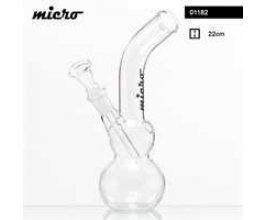 Skleněný bong Micro Hit, 22cm