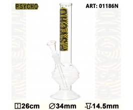 Skleněný bong Psycho Bouncer 26cm, průměr 34mm