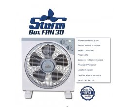Oscilační ventilátor STURM BOXFAN, průměr 30cm