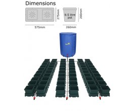 Autopot Easy2grow Kit se 60 květináči, včetně 400L Flexitank
