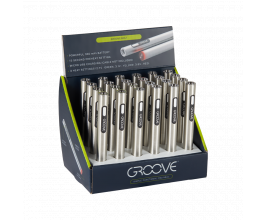 Vaporizační baterie Groove BOLT
 510, černá, 24ks