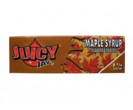 Juicy Jay's ochucené krátké papírky, Maple syrup, 32ks/bal.