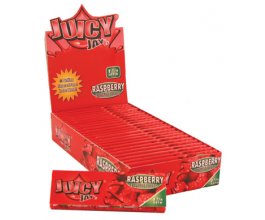 Juicy Jay's ochucené krátké papírky, Raspberry, 32ks v balení | box 24ks