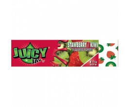 Juicy Jay's ochucené krátké papírky, Strawberry kiwi, 32ks/bal.