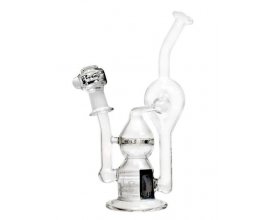 Skleněný bong Pure Glass Infinity Turbine Inline Black