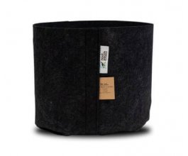 ROOT POUCH BLACK - Textilní květináč, 12l