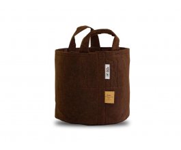 ROOT POUCH BROWN - Textilní květináč , 12l