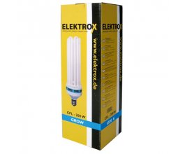 Úsporná CFL lampa ELEKTROX 200W, na růst