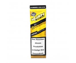 Kush Herbal Hemp Blunt Wraps Ultra Yellow 2ks/bal.