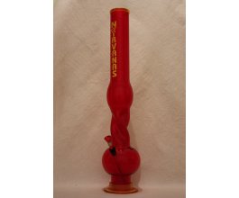 Bong Nirvanas Double Bubble 50cm - červený