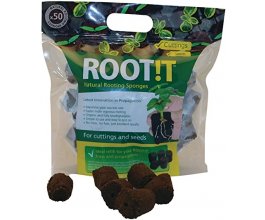 ROOT IT Natural Rooting Sponges 50 Refill Bag