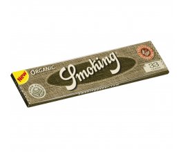 Papírky SMOKING ORGANIC King Size, 33ks | box 50ks DOPRODEJ ukončeno u dodavatele