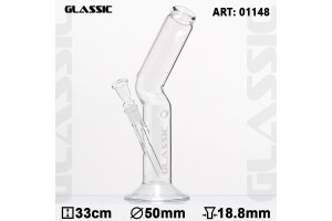 Skleněný bong Glassic Flash 33cm, průměr 50mm