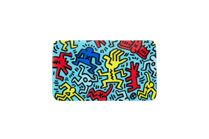 Podnos na rolování Keith Haring Tray - Multi blue