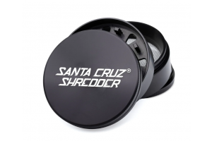 Čtyřdílná drtička Santa Cruz Shredder, 70mm, černá matná