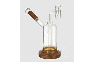 Skleněno-dřevěný bong Marley Natural Black Walnut Riggler