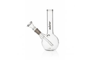 Skleněný bong Micro Happiness, průhledný, 16cm, 14,5mm