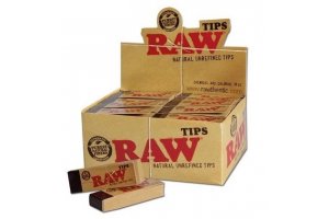 Filtry RAW - úzké nebělené, 50ks v balení | box 50ks