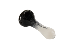 Skleněná dýmka Groove Fritted Hand Pipe 4" Black Frost