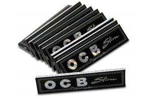 Papírky OCB Black SLIM, 32ks v balení