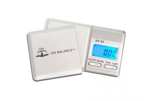 Váha On Balance DX Scale 50g/0,01g, stříbrná