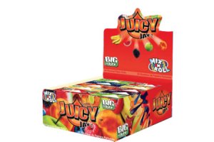 Papírky Juicy Jay's Rolls, Mix příchutí, 5m v balení | box 24ks