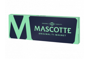 Papírky Mascotte Original 1 1/4, krátké, bílé, 50ks v balení s magnetem