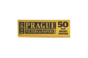Krátké papírky PRAGUE PAPERS deluxe GOLD, 50ks v balen | box 50ks