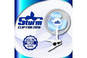 Ventilátor s klipsnou STURM Clip Fan 20W, průměr 15cm