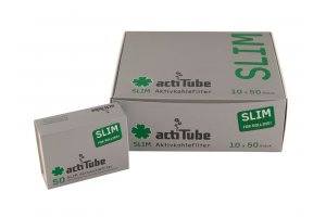 Filtry ActiTube SLIM, 7 mm - 50ks v balení | box 10