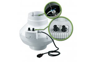 Ventilátor s termostatem VK/DALAP 125 U, 355m3/h