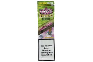 Jay's HempTerp Blunt Wraps Purple Wave, 2ks/bal.