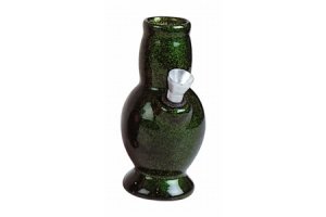 Keramický bong Váza 13cm zelená
