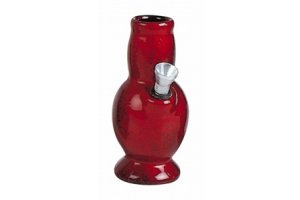 Keramický bong Váza 13cm červená